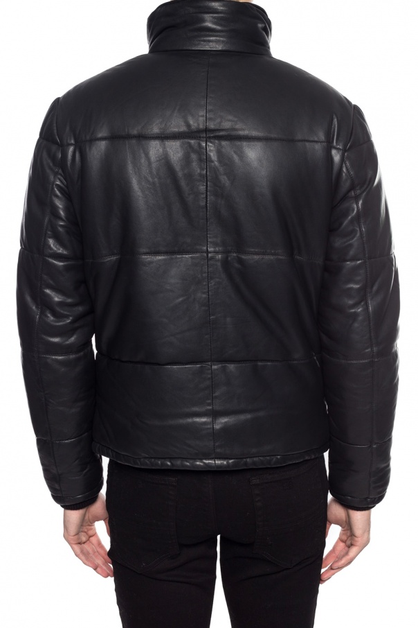 AllSaints 'Coronet' leather jacket | Men's Clothing | represent